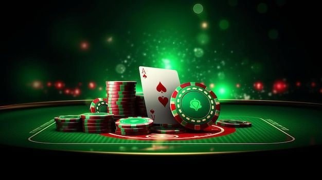 Ilustrasi permainan live casino dan sportsbook di tanganjudi